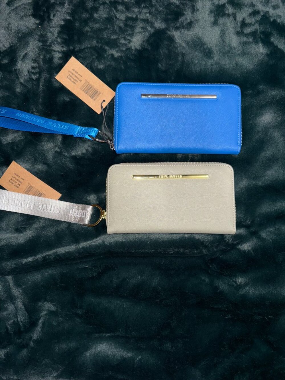 Steve Madden Wallet Bundle – Blue & Beige – New w/ Tags